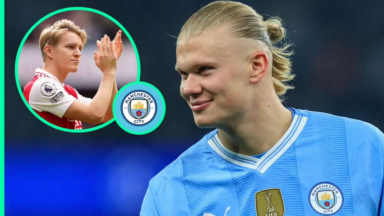 Erling Haaland cheekily teases Man City to sign Arsenal talisman: ‘He’d make us a better team’