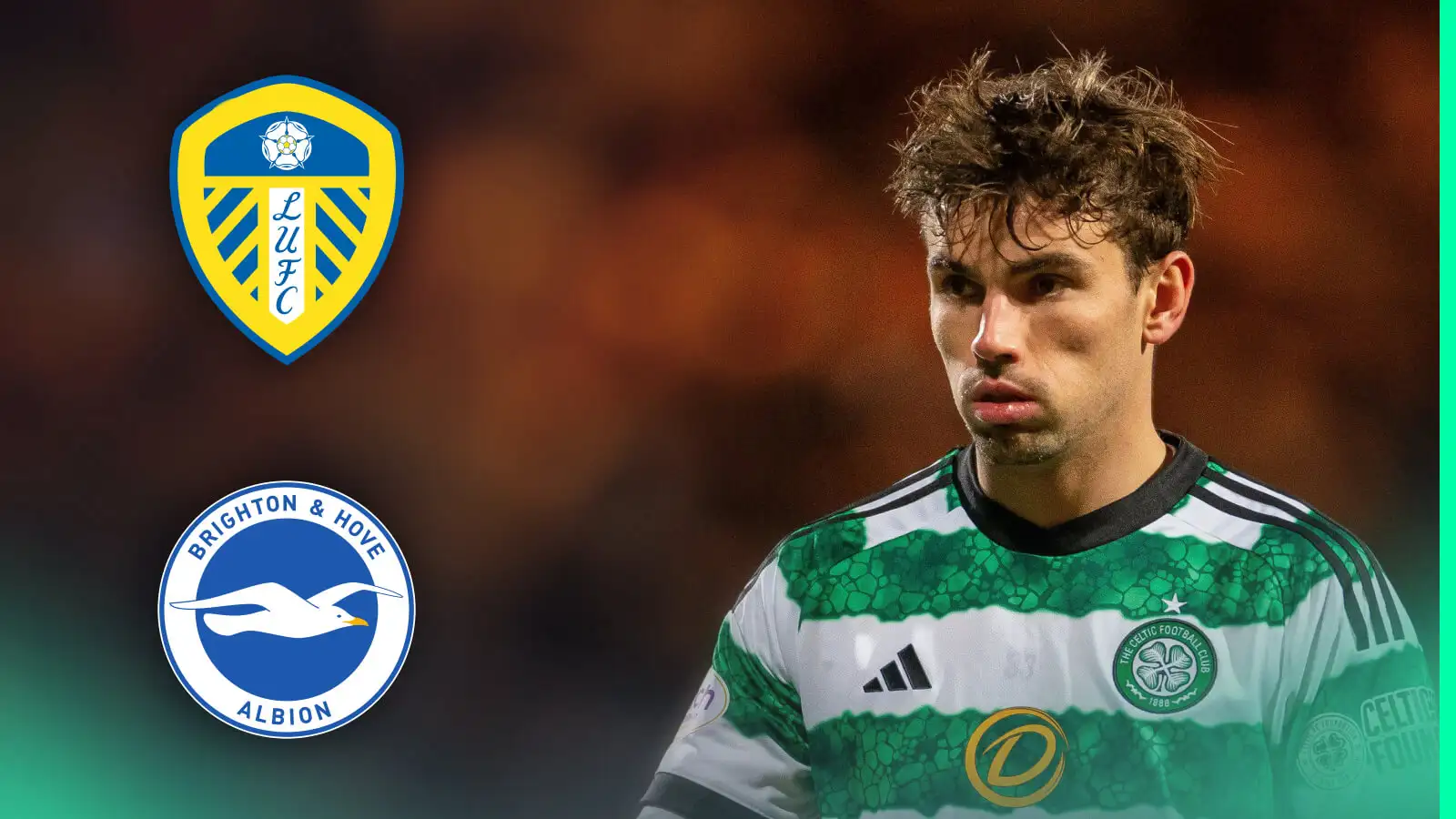 Celtic to green light Leeds swoop for ‘wonderful’ £25m star as Farke battles Brighton to plug ‘only weakness’