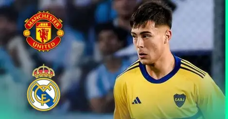 Man Utd open talks for South American wonderkid but face stiff competition from Real Madrid