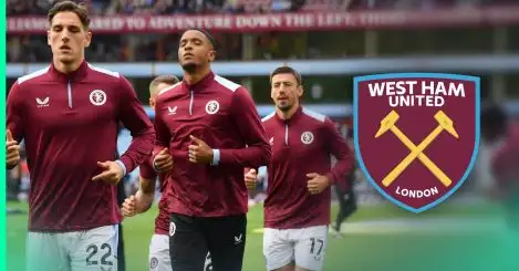Shock West Ham move for Aston Villa star aided by ‘excellent’ agent relationship, as Euro giant prowls
