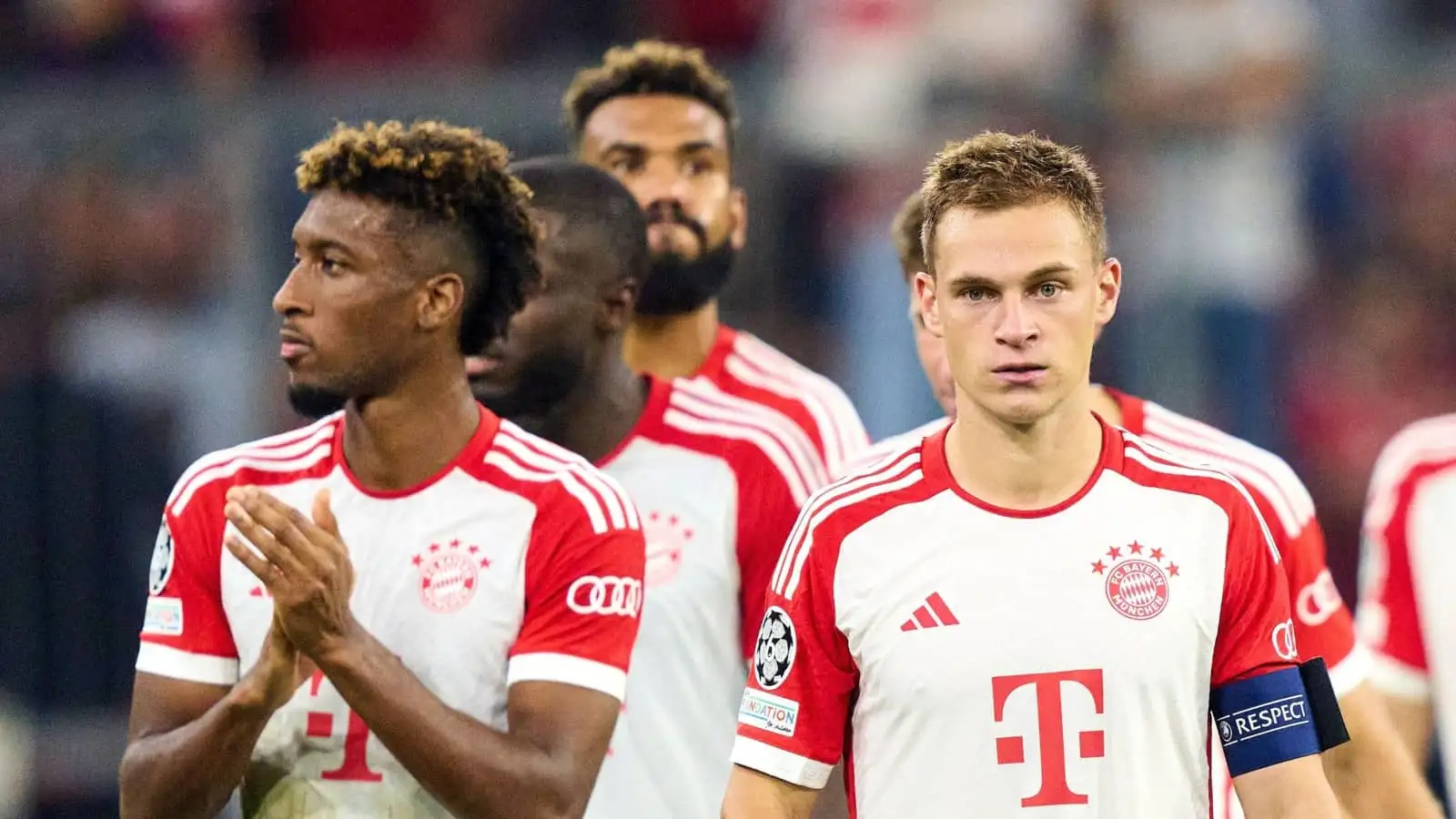 Kingsley Coman and Joshua Kimmich, Bayern Munich