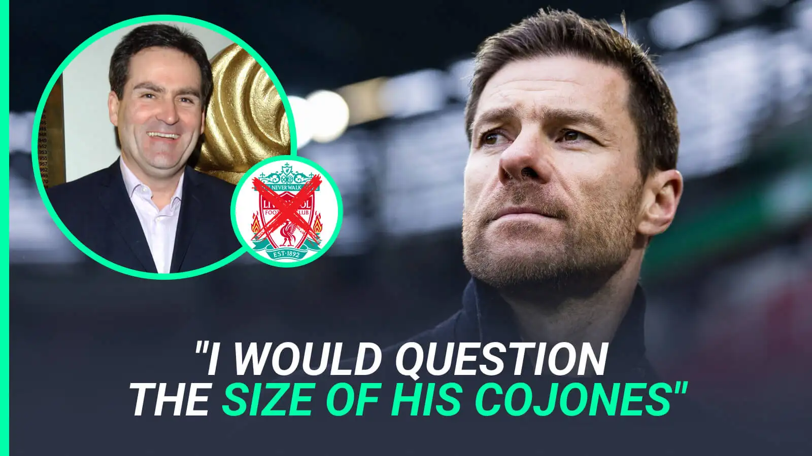 Xabi Alonso manhood questioned for rejecting Liverpool, as pundit goes off the rails after getting it wrong