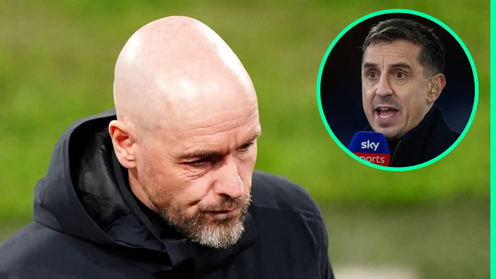 Gary Neville rips into Man Utd as Ten Hag reaches new ‘level of low;’ Champions League hopes vanish