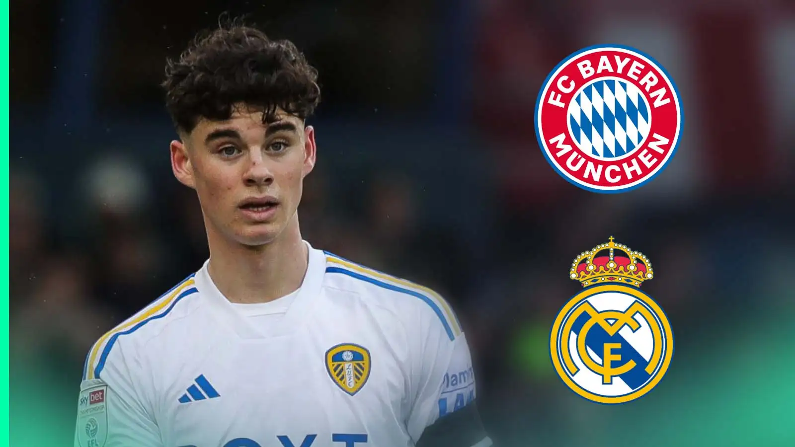 Real Madrid and Bayern Munich join race to sign Leeds United star as details of scouting mission emerge