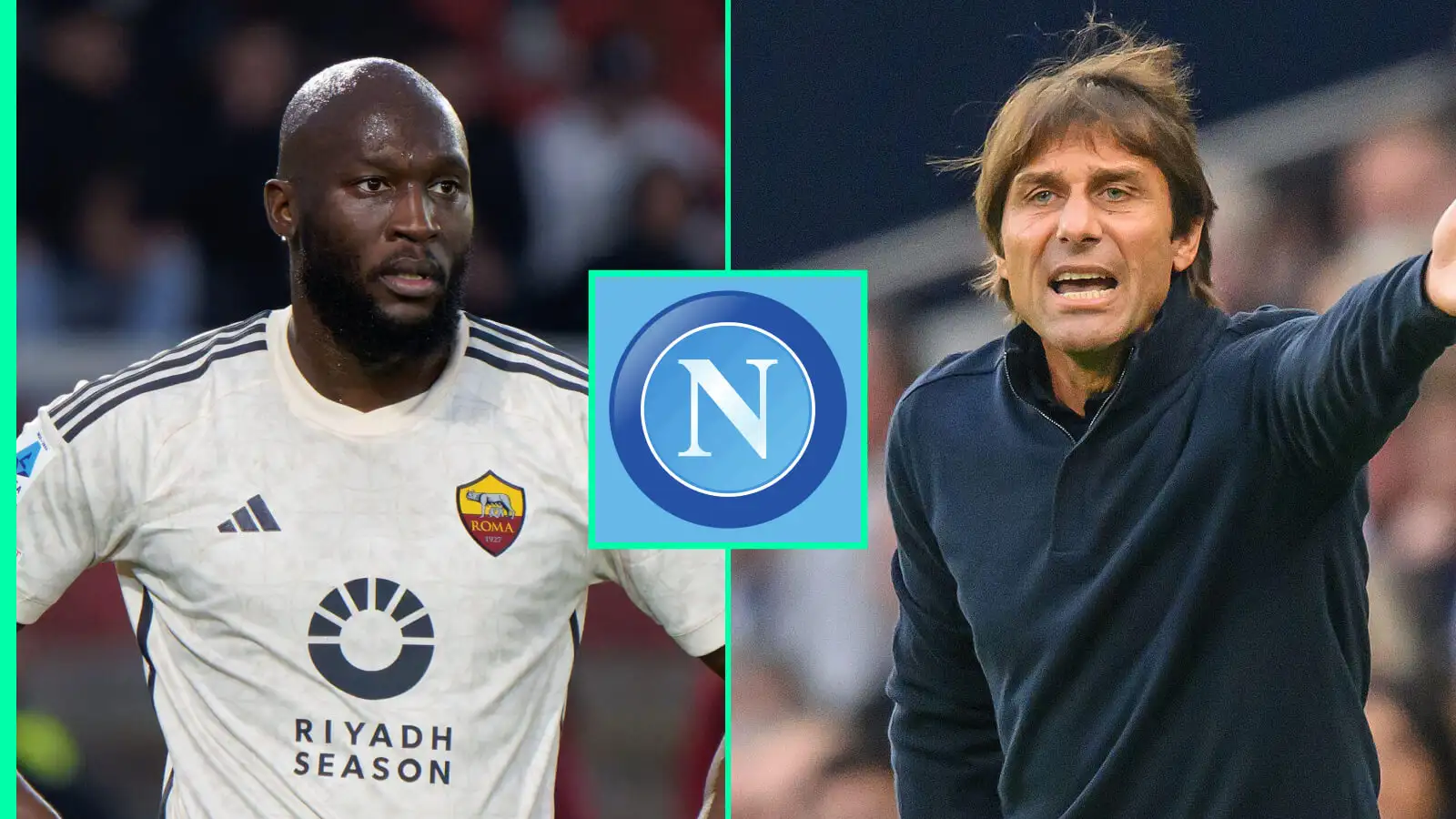 Napoli could bring in Chelsea striker Romelu Lukaku and Antonio Conte