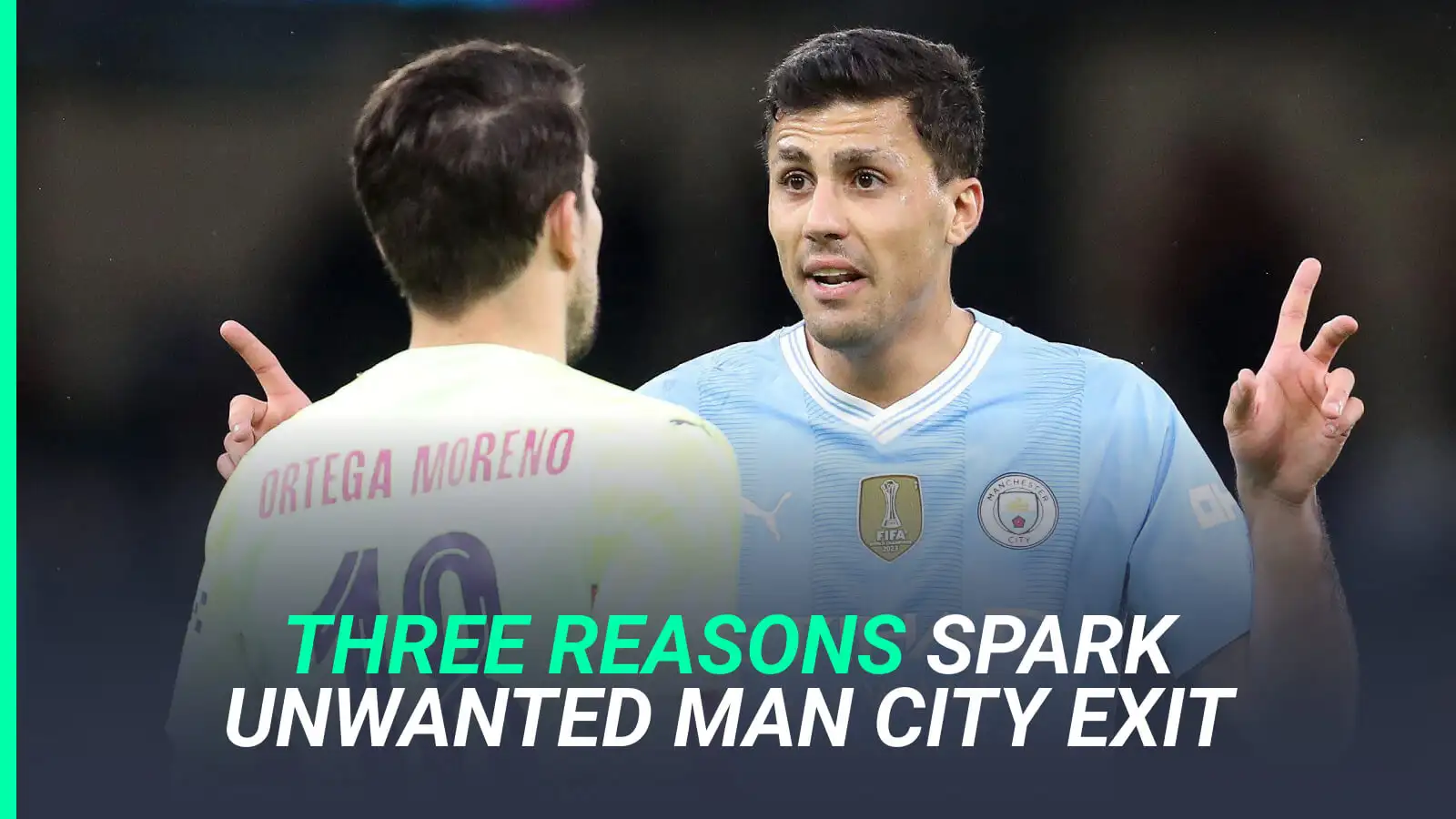 ‘Outstanding’ Man City star expected to leave this summer, as three reasons combine to spark unwanted exit