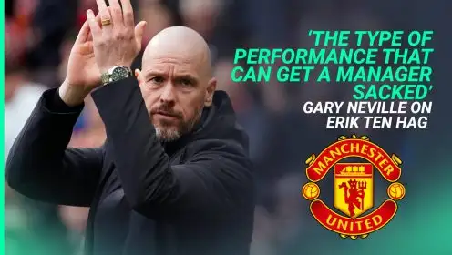Ten Hag sack: Man Utd axe talk ramps up as Gary Neville brutally destroys Dutchman for ‘baffling’ tactics