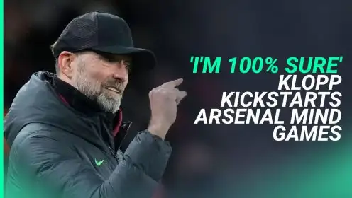 ‘I’m sorry to say that’ – Klopp begins mind games with Arsenal and Man Utd after making Liverpool promise