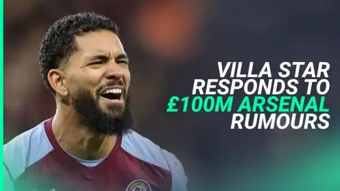 Aston Villa star Douglas Luiz fiercely kills Arsenal transfer hopes with strong statement on future
