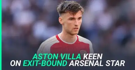 Arsenal star eyed by Aston Villa told he’ll be sold this summer; £25m star to use Euros as an audition