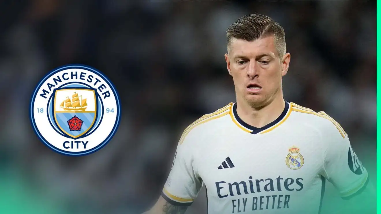 Real Madrid midfielder Toni Kroos