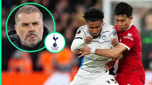 Postecoglou beaming as £30m midfielder tipped to join Tottenham dominates Liverpool in shock Anfield result