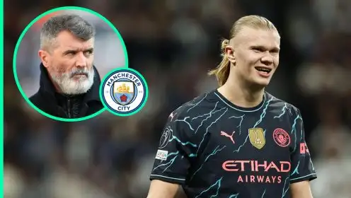 Roy Keane brutally told he ‘couldn’t lace Erling Haaland boots’ in staggering response to Man City criticism