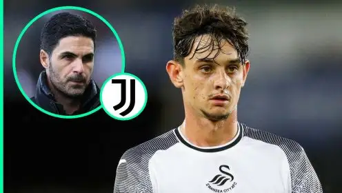 Arsenal youngster tipped to snub Fulham in favour of Juventus following brutal Arteta decision