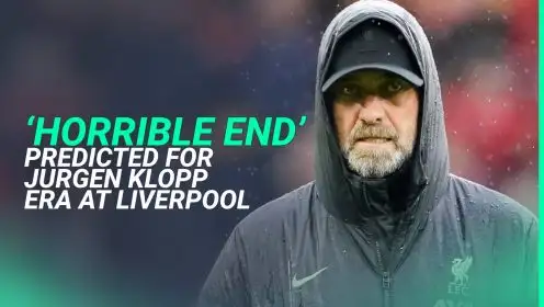 Liverpool tipped for ‘horrible end’ with Klopp now ‘flat and dejected’ and his side ‘out of energy’