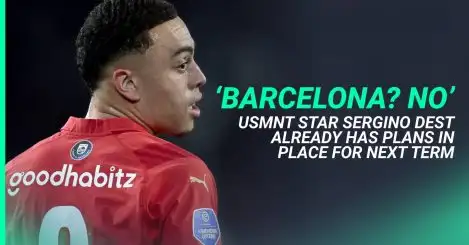 USMNT star Sergino Dest sends strong message over Barcelona future after excelling in Holland