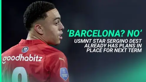 USMNT star Sergino Dest sends strong message over Barcelona future after excelling in Holland