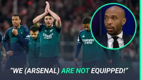 Thierry Henry points finger at Arsenal duo after Champions League exit as Arteta offers ‘beautiful’ guarantee