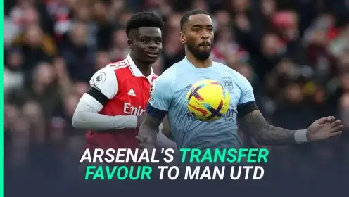 Arsenal allow Man Utd to complete blockbuster signing of forward who’ll trump Bruno Fernandes