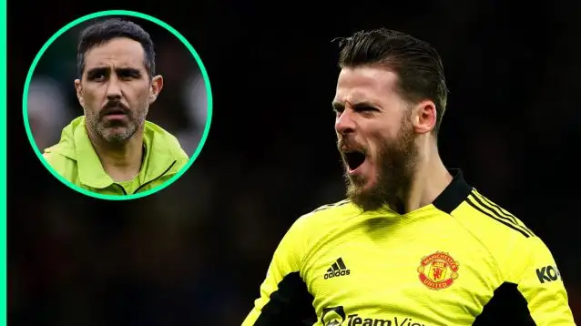 Man Utd legend David de Gea, Real Betis goalkeeper Claudio Bravo