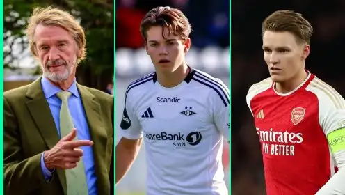 Man Utd in pole position to sign new Martin Odegaard as INEOS brush Arsenal, Man City aside
