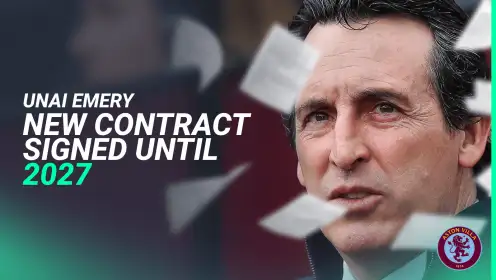 Unai Emery pens new Aston Villa deal as Bayern Munich switch attention to former Man Utd boss