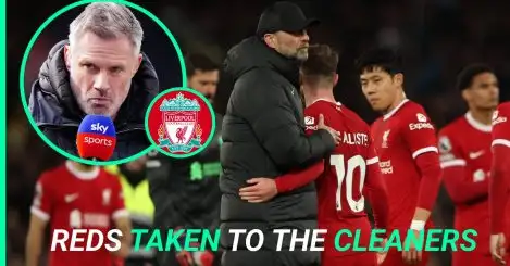 Carragher tears Liverpool duo to shreds as Klopp concedes title; makes alarming top-four admission