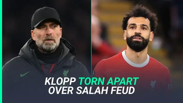 Jurgen Klopp and Mo Salah, Liverpool
