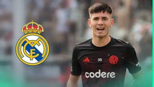 Real Madrid approach for €45m Argentine wonderkid puts Barcelona, Man Utd on notice