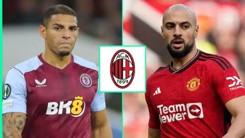 Exclusive: AC Milan plot moves for failed Man Utd signing, Aston Villa star and Liverpool targets