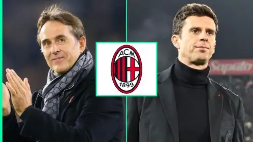Exclusive: AC Milan target Man Utd, West Ham linked managers in major blow to Premier League duo