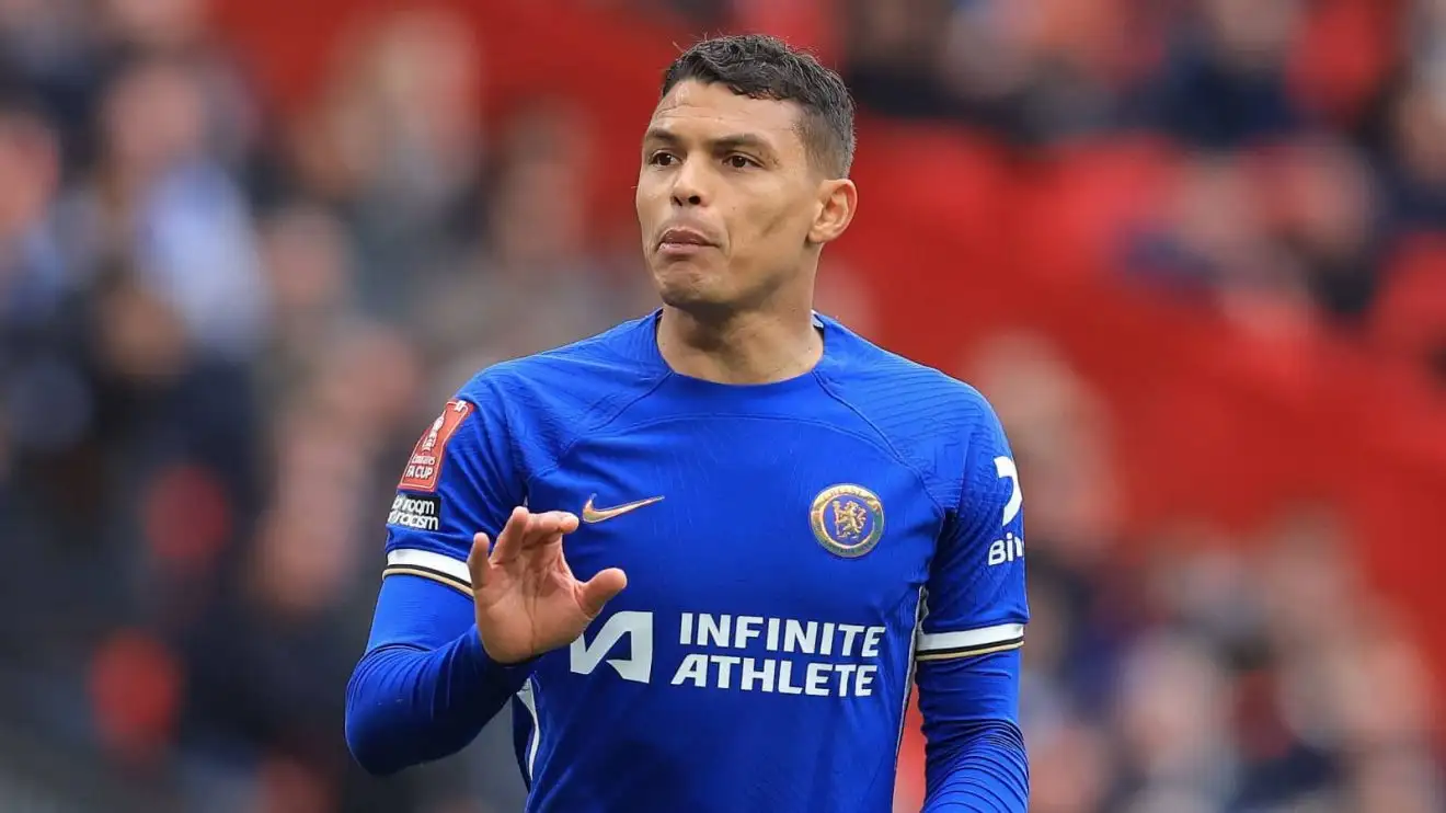 Chelsea centre-back Thiago Silva