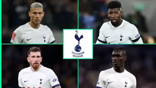 Tottenham sanction radical clear-out with Richarlison among three big names who’ll go, but struggler spared