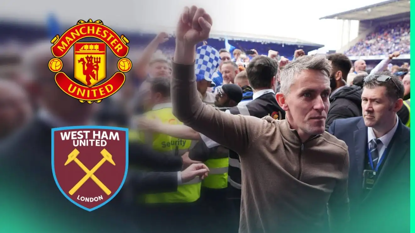 Man Utd, West Ham boss target Kieran McKenna drops big hint over future  after stunning Ipswich promotion