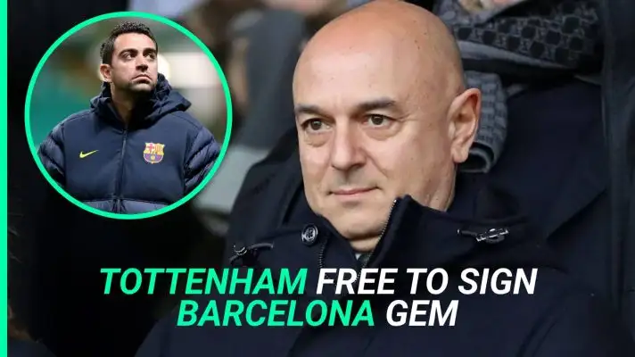 Tottenham chairman Daniel Levy can sign Raphinha, with the star unwanted by Xavi at Barcelona