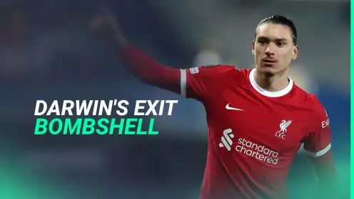 Arne Slot backed to SELL Darwin Nunez after Liverpool forward drops huge exit hint; €100m-rated upgrade targeted