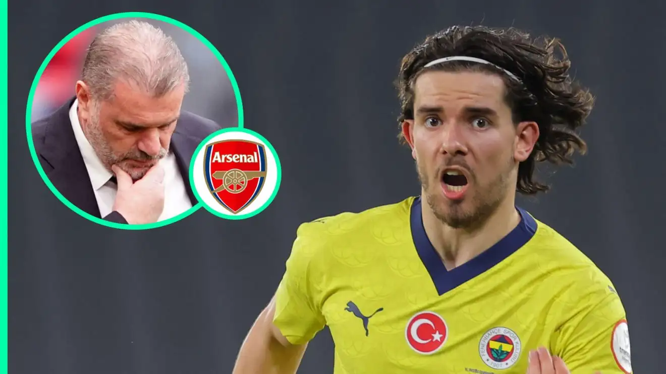 Arsenal are set to beat Tottenham to Ferdi Kadioglu