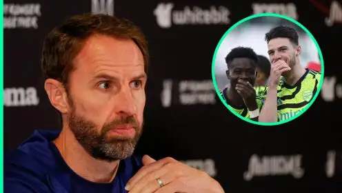 Southgate told he ‘can’t ignore’ massive England decision that’ll enrage Arsenal and split fans