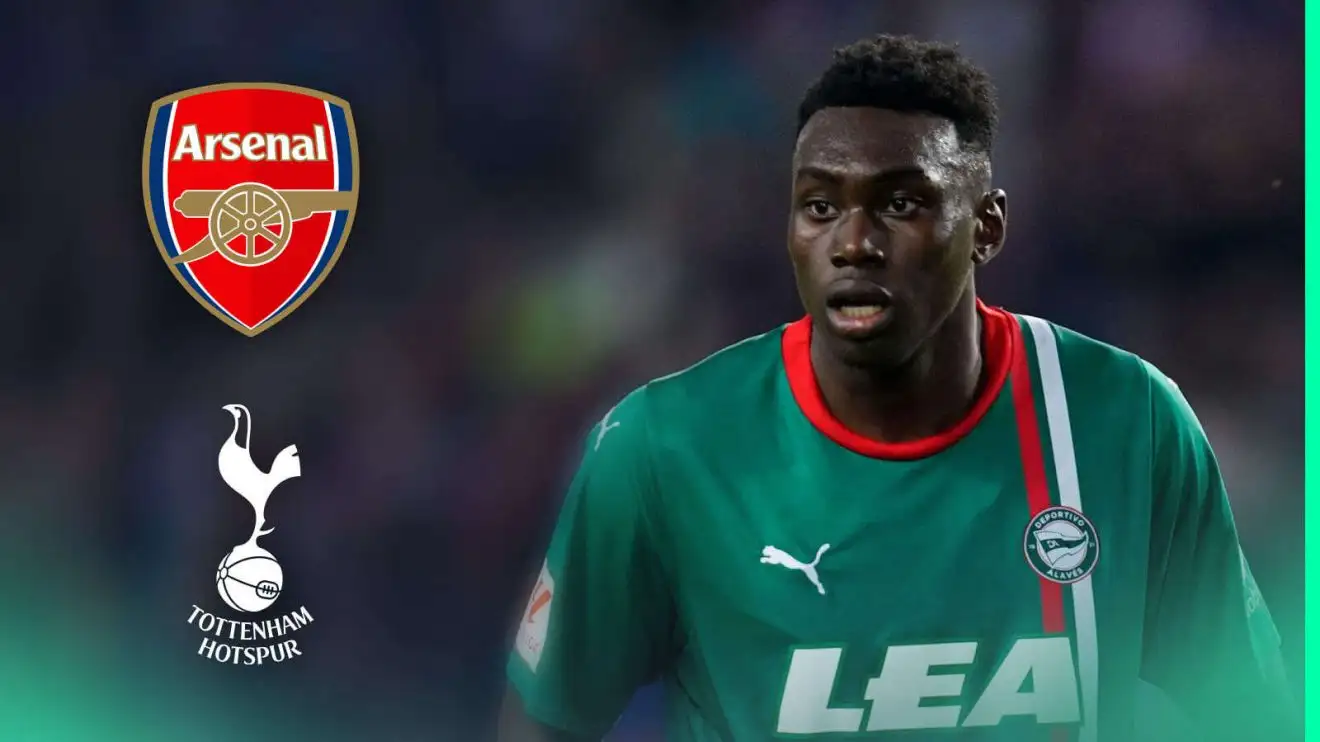 Atletico Madrid banking on Arsenal Tottenham bidding war to snatch outrageous fee for Samu Omoridion Atletico Madrid banking on Arsenal Tottenham bidding war to snatch outrageous fee for Samu Omoridion