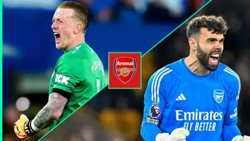 How Jordan Pickford compares to Arsenal no.1 David Raya amid shock transfer consideration