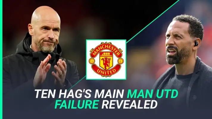 Rio Ferdinand has highlighted Erik ten Hag's biggest mistake since he became Manchester United manager