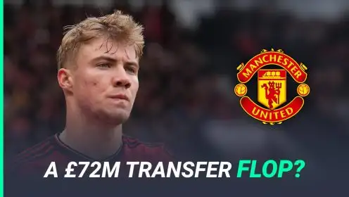 Man Utd struggler Hojlund urged to copy ‘scruffy’ Liverpool star as Carragher warns of transfer that would ‘kill’ striker