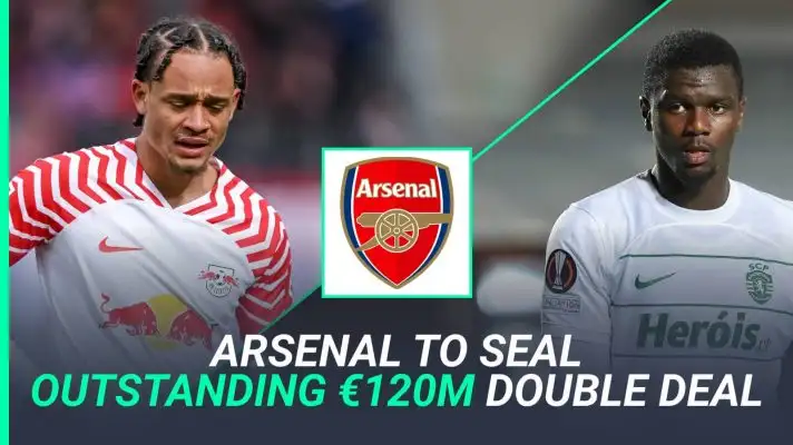 PSG owned Xavi Simons and Ousmane Diomande of Sporting Lisbon are the top targets for Arsenal this summer