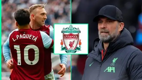 Arne Slot told to bring Jurgen Klopp’s ‘favourite player’ to Liverpool in £100m swoop
