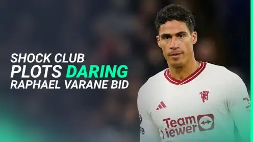 Raphael Varane offered ‘mad’ Man Utd exit opportunity as shock club launches audacious move
