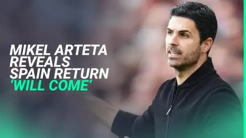 Arteta admits to considering Spain return after Barcelona links as Arsenal boss knows ‘it will come’