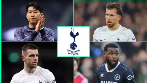 The 10 Tottenham players out of contract in 2025: Stick or twist as big questions answered