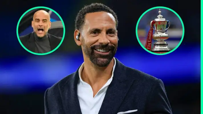 Rio Ferdinand has explained how Manchester United can beat Manchester City in the FA Cup final