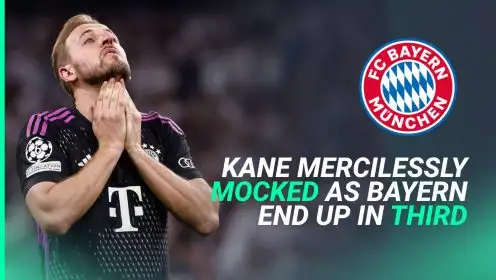 Arsenal fans brutally troll Harry Kane after Bayern Munich finish THIRD in two-horse Bundesliga race