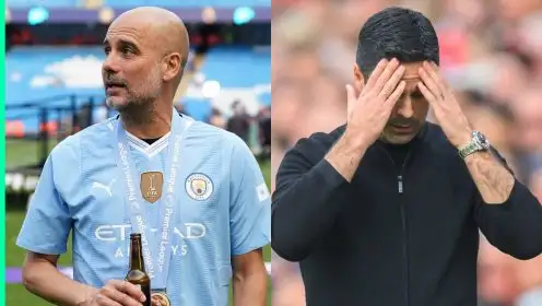 Guardiola, Arteta react after Man City beat Arsenal to title; Pep drops hint on when he’ll leave